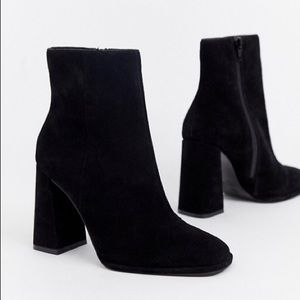 ASOS Suede High Heel Boots